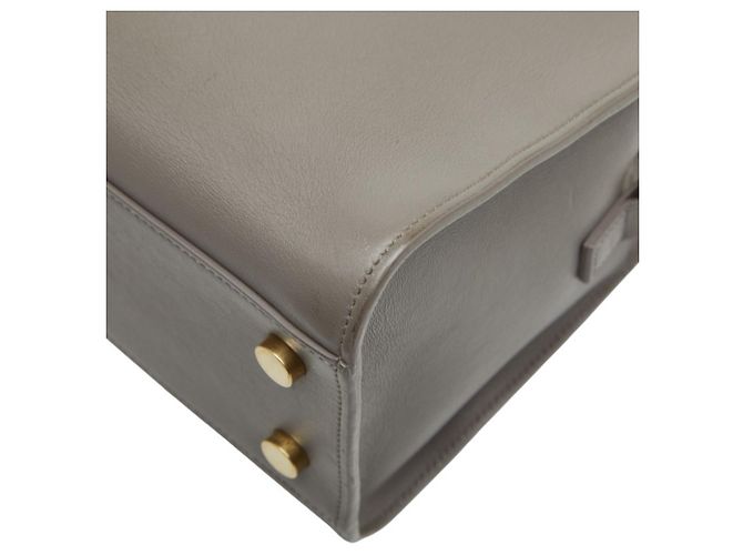 Borsa a mano/ Borsa a spalla Baby Cabas Saint Laurent Marrone - vista 6