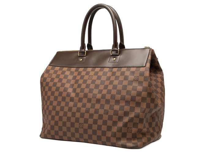 Borsa Louis Vuitton Damier Greenwich PM Marrone - vista 2