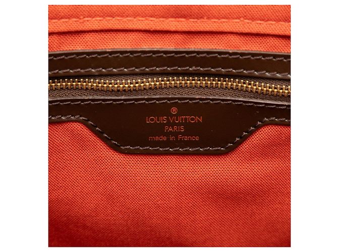 Borsa Louis Vuitton Damier Greenwich PM Marrone - vista 6