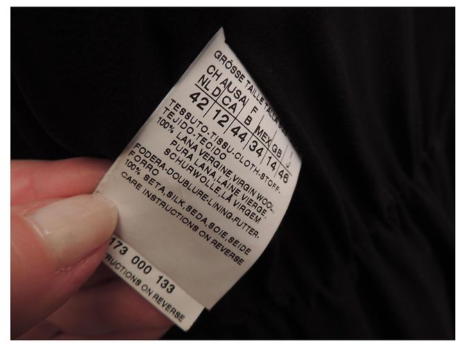 Max Mara Stunning Russian collar fox coat Size 38 Black - view 10