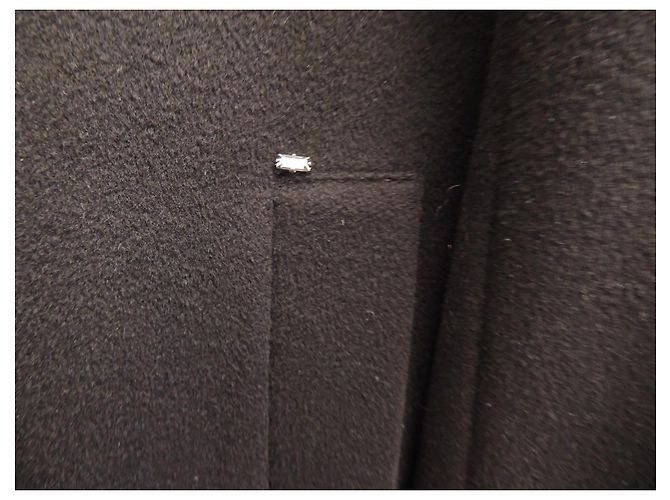 Max Mara Stunning Russian collar fox coat Size 38 Black - view 6