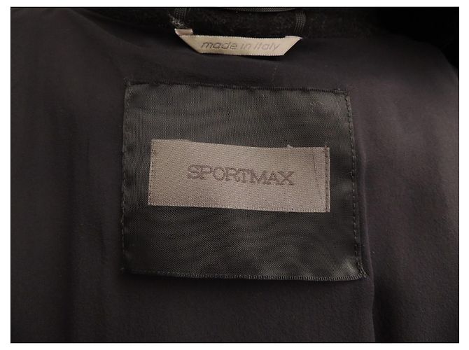 Max Mara Stunning Russian collar fox coat Size 38 Black - view 9