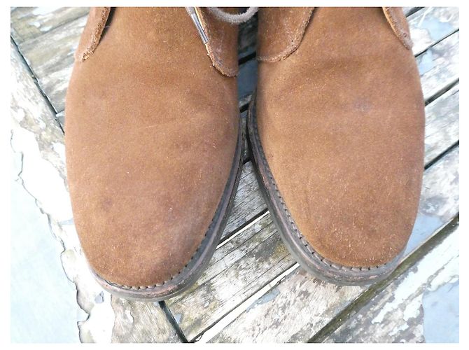 Hackett London Stivali Chukka Hackett 9/5EE USA 43 EUROPA Marrone - vista 2