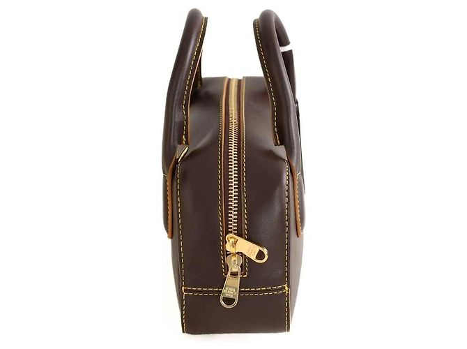 Casablanca Mini sac en cuir marron - vue 2