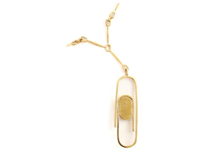 Aurelie Bidermann Collar dorado - vista 3