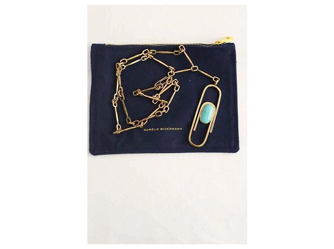 Aurelie Bidermann Collar dorado - vista 6