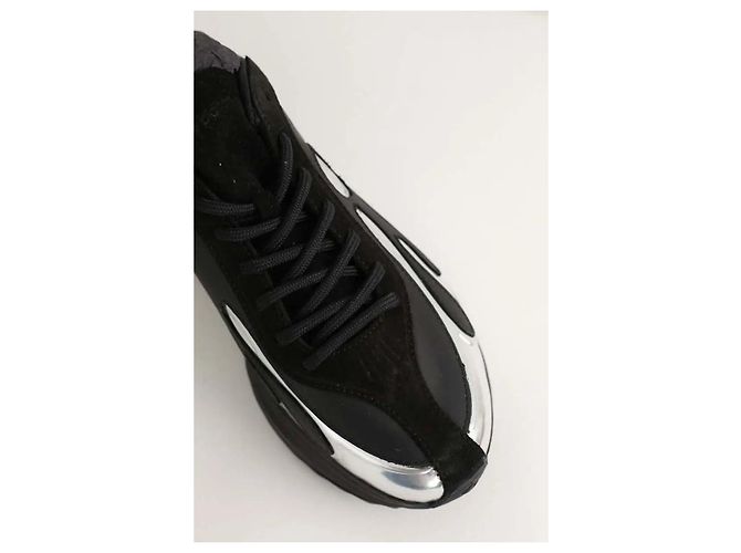 Casablanca Sneaker in pelle nera Nero - vista 4