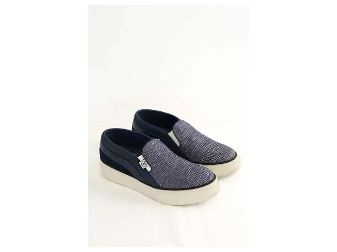 Louis Vuitton Sneakers blu - vista 3