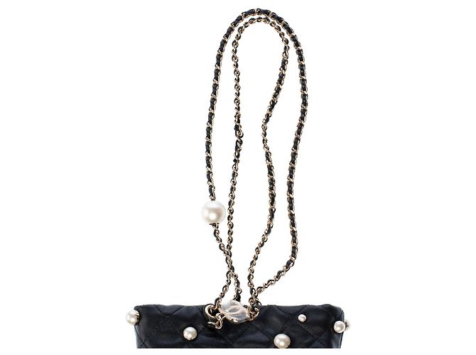 Borsa CHANEL in Pelle Nera - 103107 Nero - vista 10