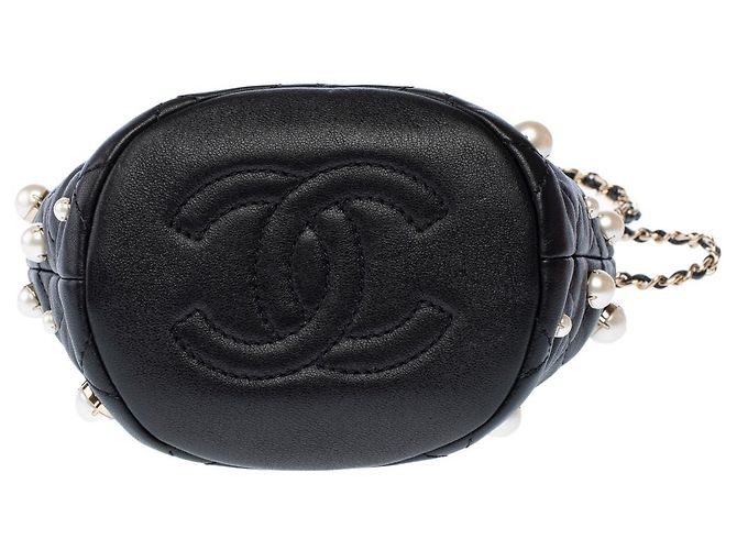 Borsa CHANEL in Pelle Nera - 103107 Nero - vista 11