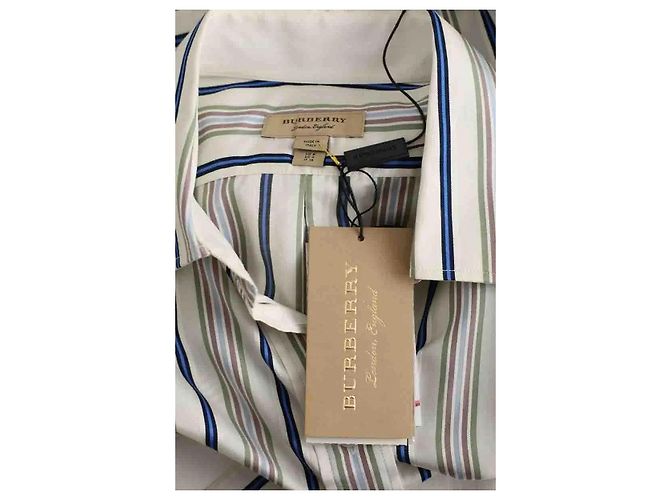 Burberry Abito in seta beige - vista 5