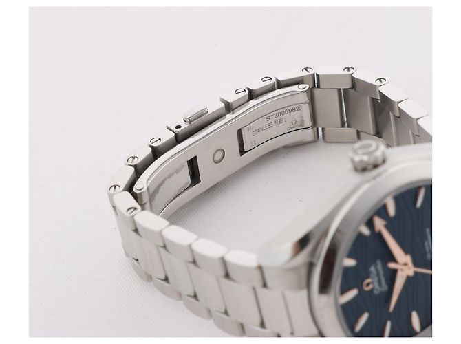 Reloj Omega Seamaster Aqua Terra Cronómetro 220.10.34.20.03 SS con esfera azul marino - vista 11