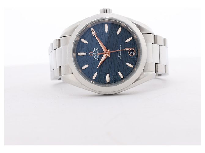 Reloj Omega Seamaster Aqua Terra Cronómetro 220.10.34.20.03 SS con esfera azul marino - vista 2