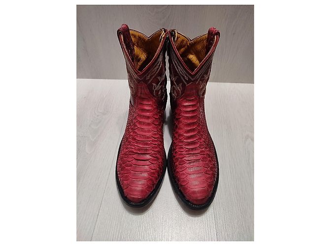 Botas Mexicana de piel exótica negra Negro - vista 2