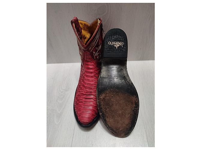 Botas Mexicana de piel exótica negra Negro - vista 6