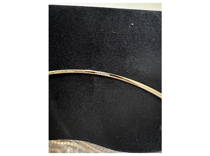 Gucci GG1568S Occhiali da sole in metallo e strass D'oro - vista 7