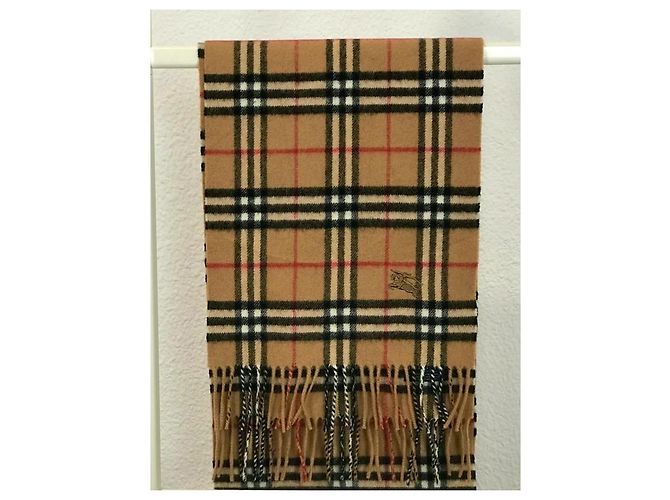 Sciarpa Burberry in lana beige - vista 2