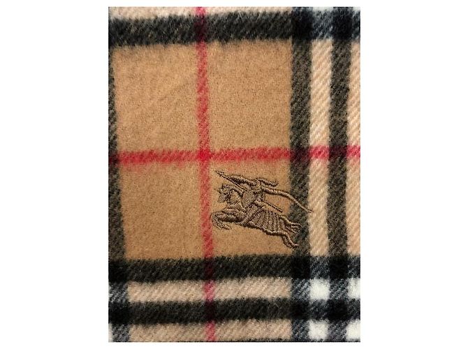 Sciarpa Burberry in lana beige - vista 3