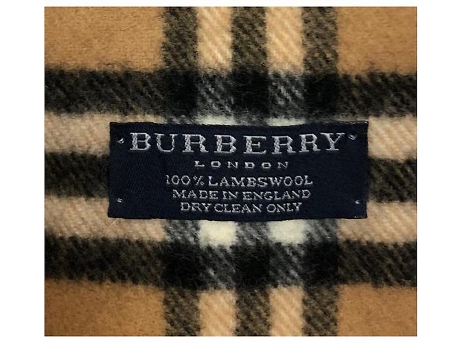 Sciarpa Burberry in lana beige - vista 4