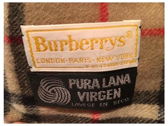 Sciarpa Burberry in lana beige - vista 2