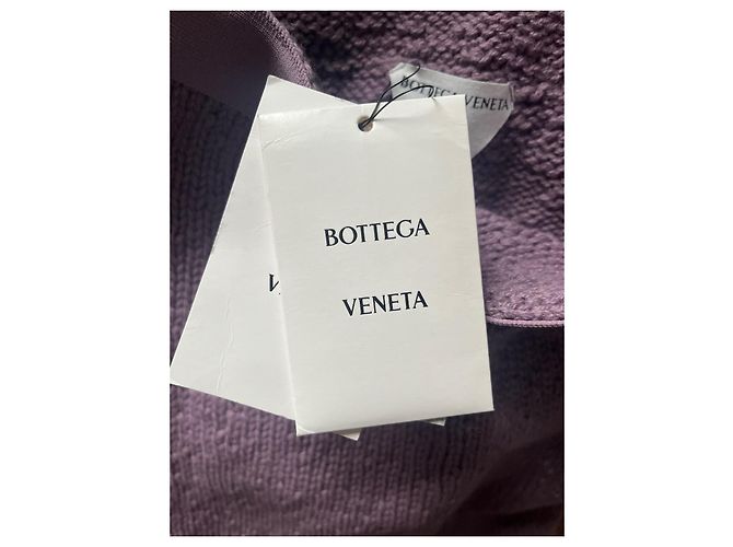 Falda Bottega Veneta de lana y cachemira lavanda - vista 9