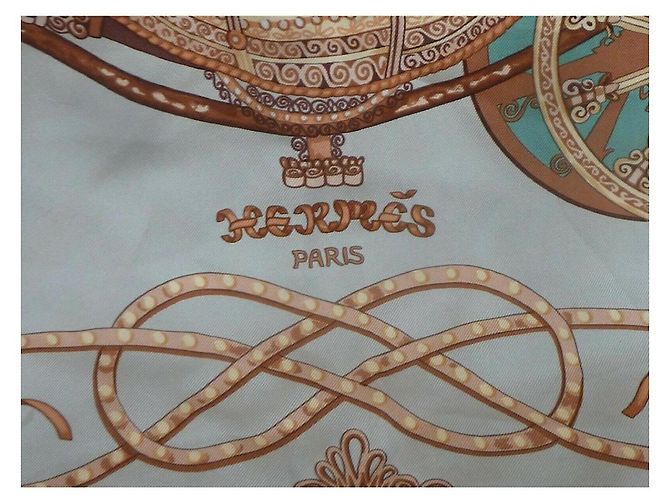 Hermès Seidentuch Paperoles 90x90cm Mehrfarben - Ansicht 4