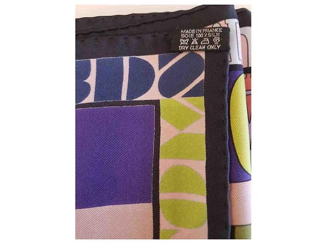 Hermès Seidentuch 90x90 cm Mehrfarben - Ansicht 3