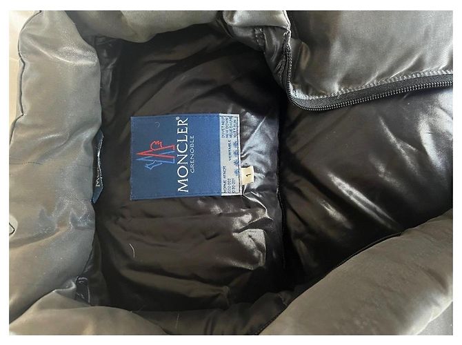 Moncler x Grenoble Daunenjacke Silber Polyester - Ansicht 6
