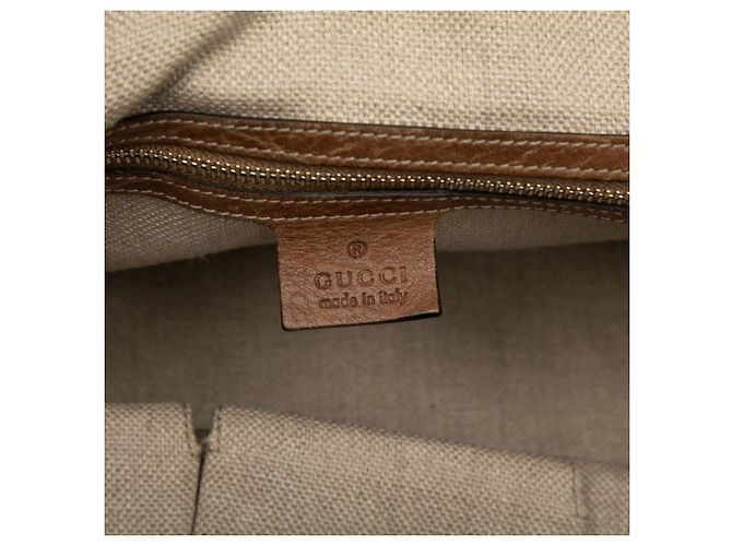 Borsa tote Gucci Paglia GG Sunset Marrone Multicolore - vista 5
