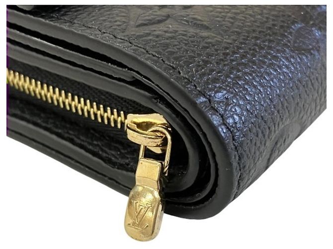Portafoglio Metis Compact Bi-fold in Monogram Empreinte Louis Vuitton Nero - vista 8