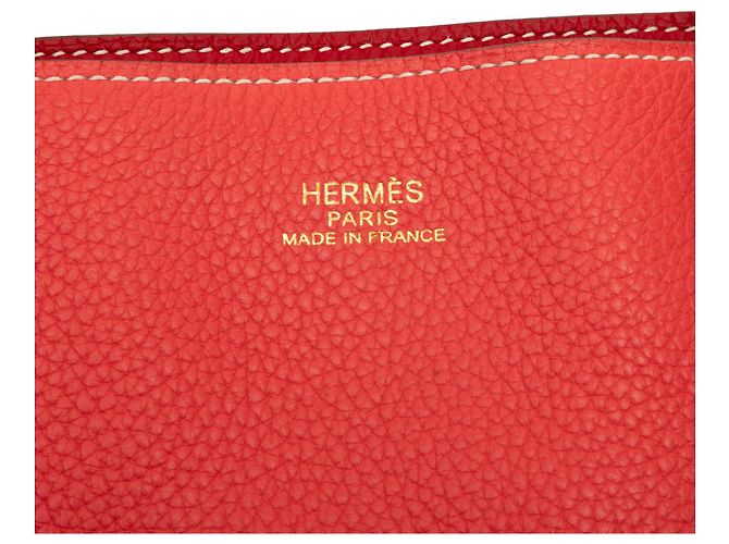 Hermès Rosso Clemence Double Sens 36 - Ansicht 5