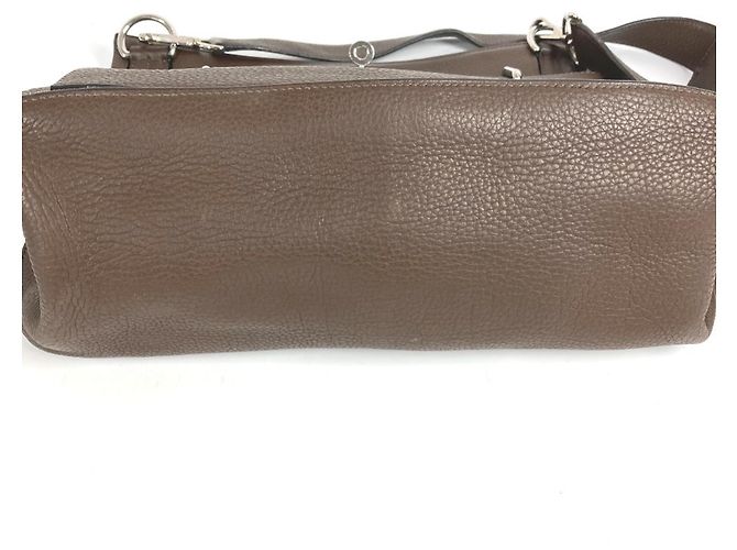 Jypsiere Borsa a tracolla Hermès Jypsière 34 con pattina Marrone scuro - vista 5