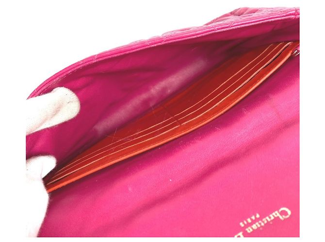 Borsa Clutch 2 in 1 Christian Dior Rosa - vista 12