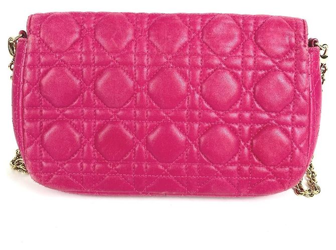 Borsa Clutch 2 in 1 Christian Dior Rosa - vista 2
