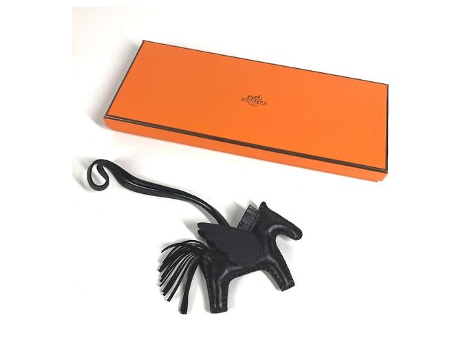Charm per borsa Hermès Rodeo Pegasus PM Nero - vista 9