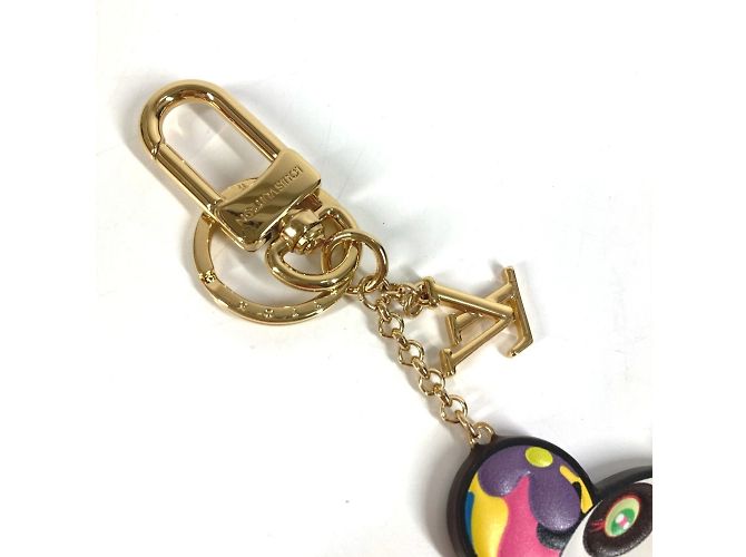 Louis Vuitton Monogram Murakami Panda Schlüsselanhänger Mehrfarben - Ansicht 2