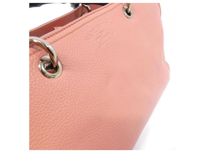 Borsa Gucci 323660 in pelle rosa - vista 5