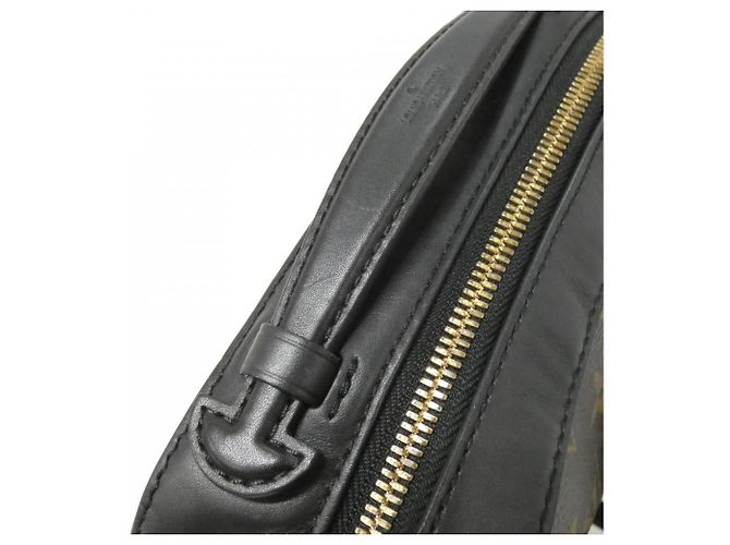 Borsa a Spalla Saintonge Monogram Louis Vuitton Marrone Nero - vista 7