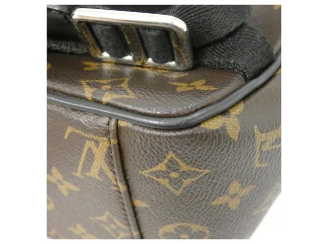 Zaino Josh Monogram Macassar Louis Vuitton Marrone - vista 3