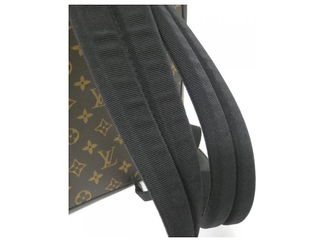 Zaino Josh Monogram Macassar Louis Vuitton Marrone - vista 8