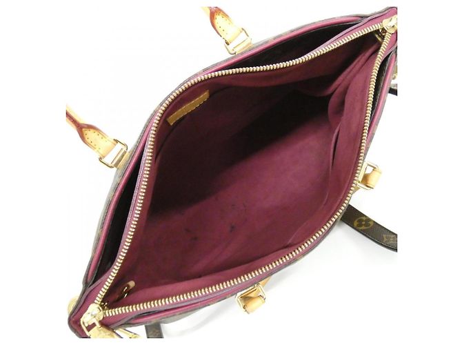 Borsa a mano Monogram Pallas di Louis Vuitton Marrone - vista 8