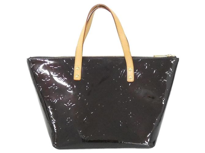 Borsa Vernis Bellevue PM Louis Vuitton Bordò - vista 2