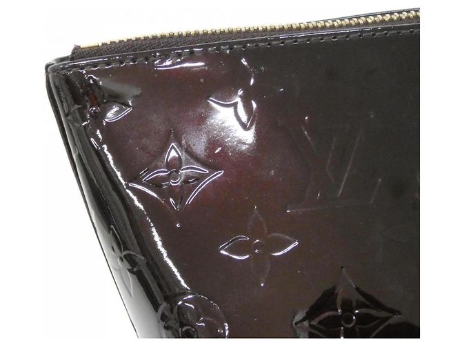 Borsa Vernis Bellevue PM Louis Vuitton Bordò - vista 4