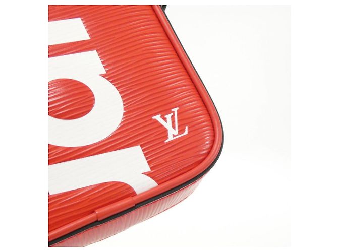 Borsa a Spalla Danube PPM Epi Louis Vuitton Rosso - vista 4