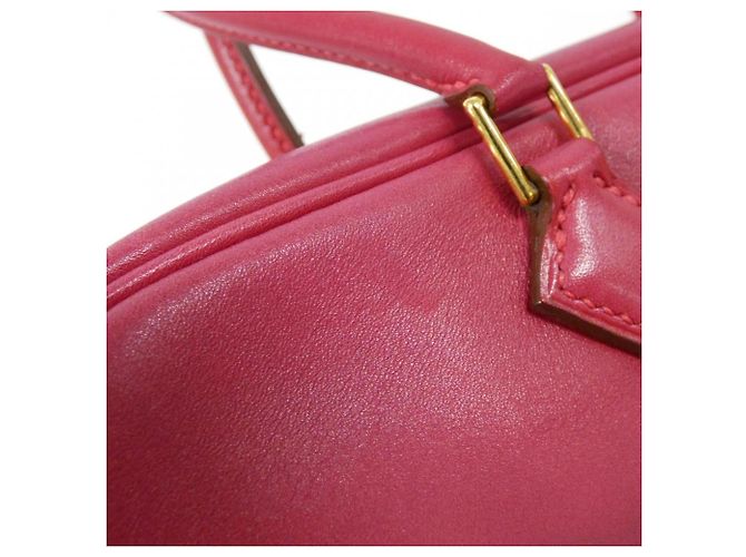Borsa Hermès Plume Elan Rosso - vista 3