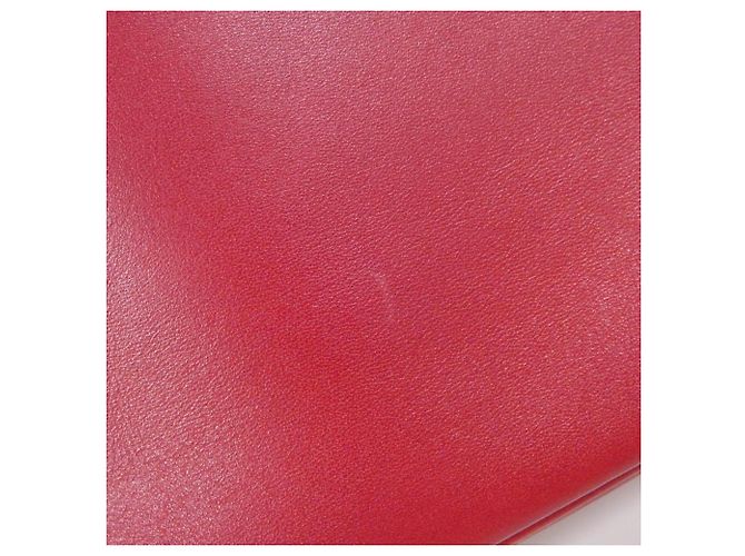 Borsa Hermès Plume Elan Rosso - vista 5