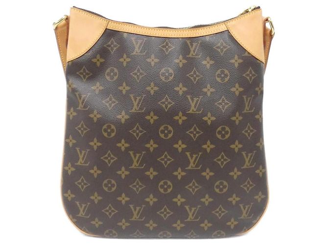 Borsa a Spalla Odeon MM Monogramma Louis Vuitton Marrone - vista 2