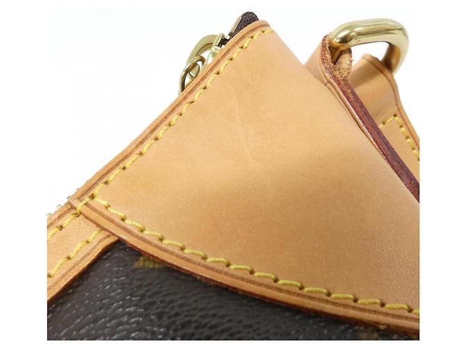 Borsa a Spalla Odeon MM Monogramma Louis Vuitton Marrone - vista 4