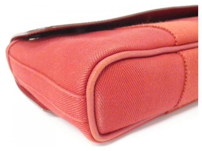 Borsa a mano Hermès Valparaiso Long PM Rosso - vista 3