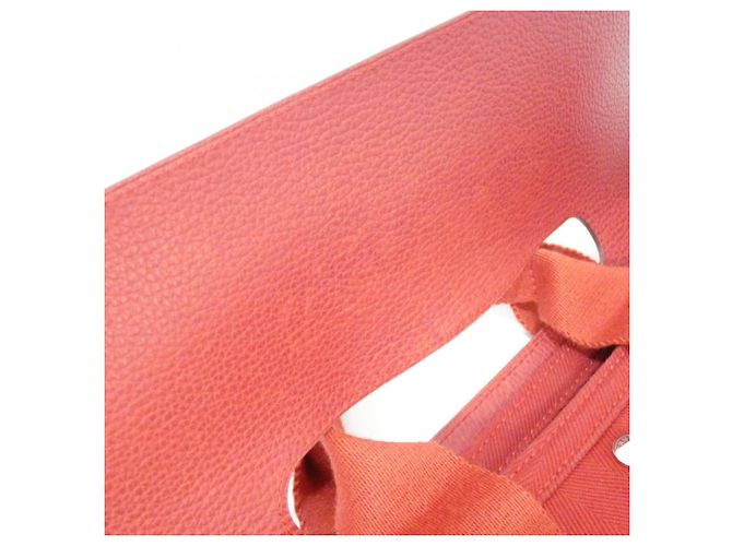 Borsa a mano Hermès Valparaiso Long PM Rosso - vista 6
